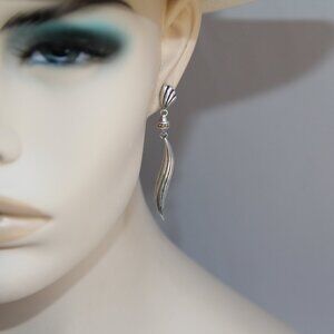 Lagos Chi-Chi Sterling Silver and 18k Gold Caviar Earrings